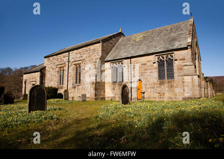 L'église St Mary, Farndale Banque D'Images