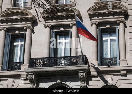 Consulat général de la Fédération de Russie à New York, NYC Banque D'Images