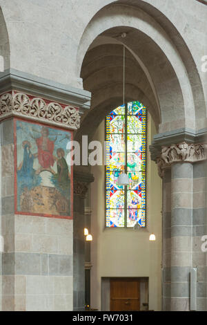 Köln, Quartier Altstadt-Nord, Andreaskloster, romanische Kirche St. Andreas Banque D'Images