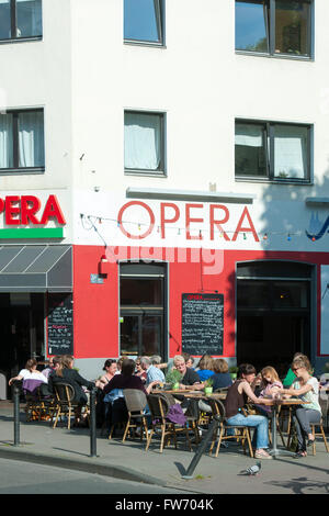 Köln, Neustadt-Süd, Südstadt, Severinsviertel, Severinswall, Gaststätte Opera Banque D'Images