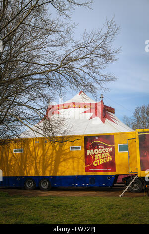 Cirque d'Etat de Moscou à l'Alexandra Palace, Londres Banque D'Images