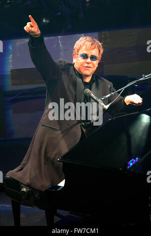 Elton John Le Beacon Theatre New York 10-19-2010 Photos par Michael Brito Banque D'Images