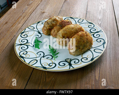 Kadinbudu Kofte - Cuisine traditionnelle turque. Banque D'Images