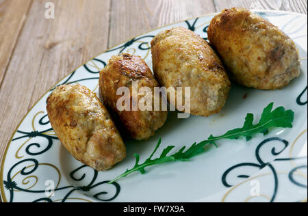 Kadinbudu Kofte - Cuisine traditionnelle turque. Banque D'Images