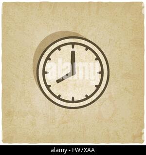 Horloge ancienne background - vector illustration EPS 10. Illustration de Vecteur