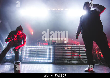 31 mars 2016 - UK duo de DJ, Sigma, effectuer à l'O2 à Manchester Ritz sur leur "vie" 2016 UK Tour © Myles Wright/ZUMA/Alamy Fil Live News Banque D'Images