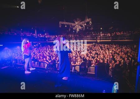 31 mars 2016 - UK duo de DJ, Sigma, effectuer à l'O2 à Manchester Ritz sur leur "vie" 2016 UK Tour © Myles Wright/ZUMA/Alamy Fil Live News Banque D'Images