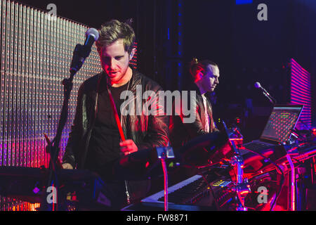 31 mars 2016 - UK duo de DJ, Sigma, effectuer à l'O2 à Manchester Ritz sur leur "vie" 2016 UK Tour © Myles Wright/ZUMA/Alamy Fil Live News Banque D'Images