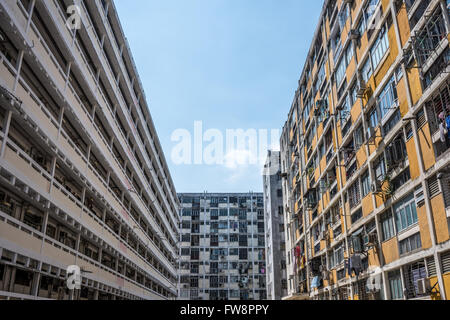 Chercher le bâtiment à Hong Kong Banque D'Images