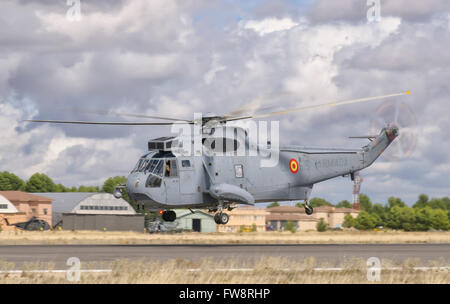 La Marine espagnole un SH-3D au cours de la TLP à Albacete Air Base, Espagne. Banque D'Images