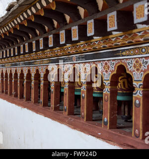 District de Paro, Bhoutan Banque D'Images