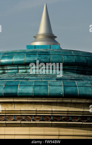 Détail de l'Eastbourne Bandstand. East Sussex. L'Angleterre. UK. L'Europe Banque D'Images