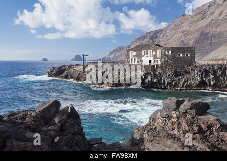 Hôtel Punta Grande, Las Puntas, El Golfo, El Hierro, Îles Canaries, Espagne Banque D'Images