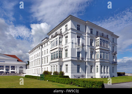 Haus Mecklenburg, l'ancien pavillon, aujourd'hui, Grand Hotel Heiligendamm, station balnéaire de la baie du Mecklembourg, Bad Doberan Banque D'Images