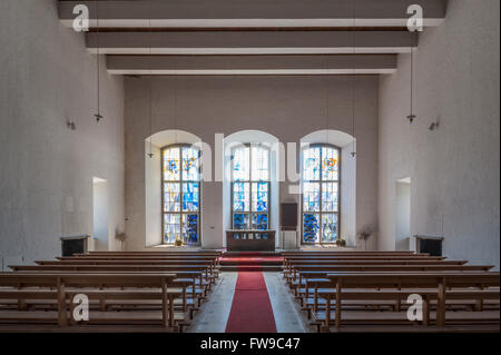 NSDAP Ordensburg Sonthofen, chapelle, de l'architecture nazie, à l'intérieur, Heimatschutzstil 1935-45 Centre éducatif pour Adolf Hitler Banque D'Images