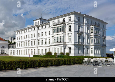 Haus Mecklenburg, l'ancien pavillon, aujourd'hui, Grand Hotel Heiligendamm, station balnéaire de la baie du Mecklembourg, Bad Doberan Banque D'Images