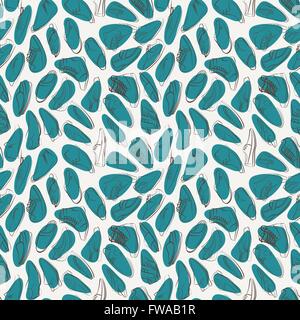 Modèle de variété transparente vecteur chaussures homme. Illustration de Vecteur