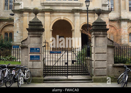 La faculté d'histoire de l'immeuble, l'Université d'Oxford, UK Banque D'Images
