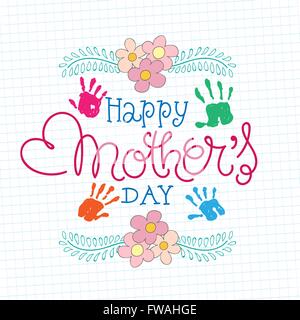 Happy Mother's Day Illustration de Vecteur