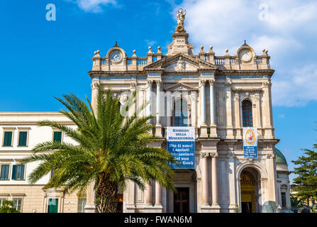 La Vierge du Rosaire culte à Pompéi Banque D'Images