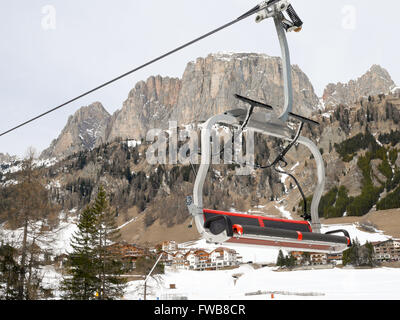 De SellaRonda, Dolomites, Alpes, Trentin-Haut-Adige, Italie, SudTirol Banque D'Images