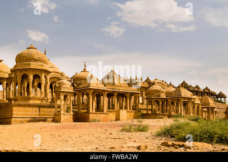 Bada Bagh, Jaisalmer, Rajasthan, India Banque D'Images