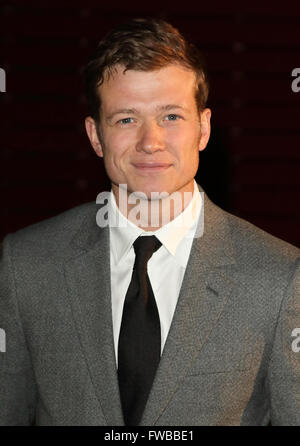 Bright Young Things gala au Théâtre National, South Bank, Londres comprend : Ed Speleers Où : London, Royaume-Uni Quand : 02 Mars 2016 Banque D'Images