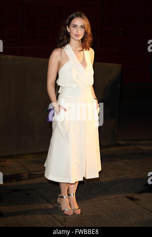 Bright Young Things gala au Théâtre National, South Bank, Londres comprend : Heida Reed Où : London, Royaume-Uni Quand : 02 Mars 2016 Banque D'Images