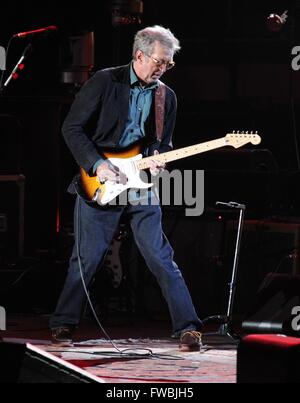 Eric Clapton , Madison Square Garden ,5/1/2015 photo ,Michael Brito Banque D'Images