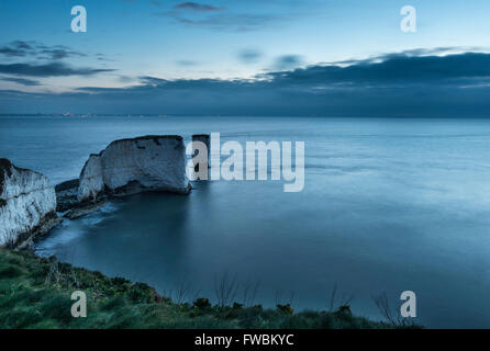 Falaise magnifique paysage pendant la formation beau lever Banque D'Images