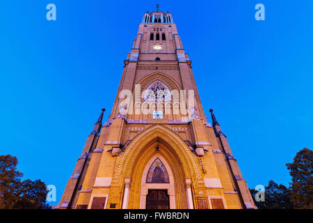 Basilique de St Stanislaw Kostka à Lodz Banque D'Images