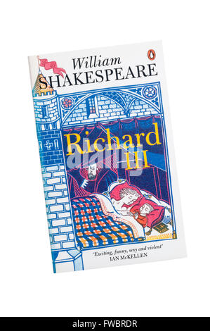 Le pingouin à l'édition de Richard III de William Shakespeare. Banque D'Images