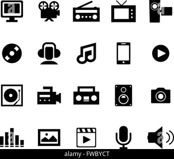 Icône électronique Illustration de Vecteur