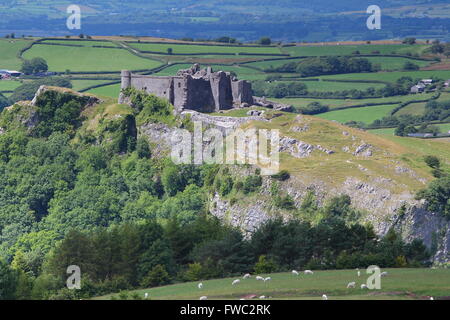 Château sur une colline,château rocheux Banque D'Images
