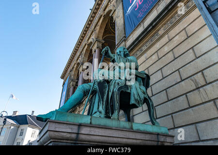 Théâtre royal du Danemark Banque D'Images