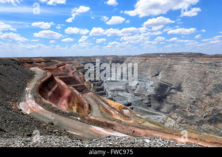 Super Pit Kalgoorlie, Australie de l'Ouest, la mine d'or, WA, Australie Banque D'Images