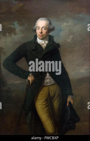 Anton Graff (1736-1813), Henry XIV Prince de Reuss (1749-1799), 1789. Banque D'Images