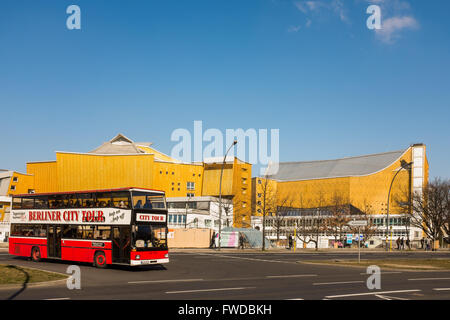 BERLIN, LE 16 MARS : le Berliner Philharmonie de Berlin le 16 mars 2016. Banque D'Images