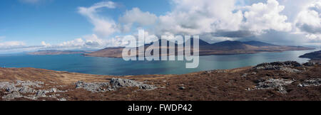 Isle of Jura de sommet d'Sgarbh breac, Islay, Ecosse Banque D'Images