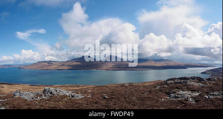 Isle of Jura de sommet d'Sgarbh breac, Islay, Ecosse Banque D'Images