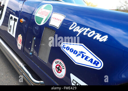 Shelby Cobra Daytona coupe loisirs construit par cinq en usine aux ETATS UNIS en 2008 est une réplique de la voiture GT de 1960 Banque D'Images