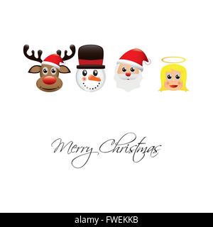 Illustration graphique de scénario pour Noël but différent dans web et conception graphique Illustration de Vecteur