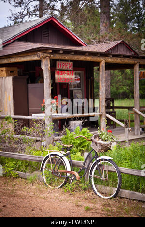 Country store dans le Northwoods dans la région de Land O'Lakes, Wisconsin