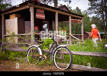 Country store dans le Northwoods dans la région de Land O'Lakes, Wisconsin