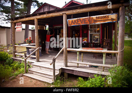 Country store dans le Northwoods dans la région de Land O'Lakes, Wisconsin