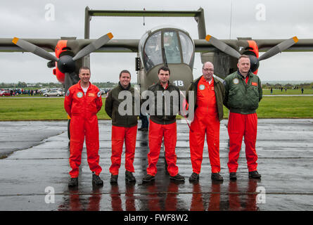 Un Bronco Rockwell VO-10B nord-américain détenu et piloté par Tony de Bruyn Banque D'Images