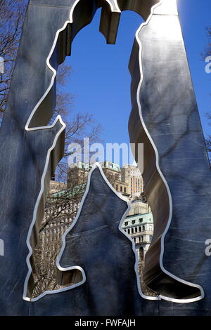 New York Korean War Veterans Memorial, Battery Park, New York City, NY, USA Banque D'Images