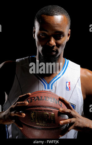 Orlando, FL, USA. 27 Sep, 2010. Orlando Orlando Magic avant Rashard Lewis (9) au cours de la Journée des médias, Orlando Magic au Amway Center le 27 septembre 2010 à Orlando, Floride.ZUMA Press/Scott A. Miller © Scott A. Miller/ZUMA/Alamy Fil Live News Banque D'Images