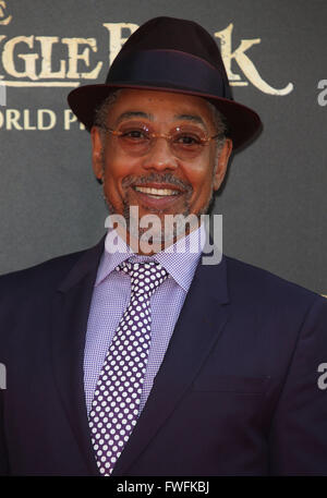 Hollywood, CA, USA. 4ème apr 2016. Giancarlo Esposito. ''Le livre de la Jungle'' Los Angeles Premiere tenue au El Capitan Theatre. Sammi : Crédit/AdMedia/ZUMA/Alamy Fil Live News Banque D'Images