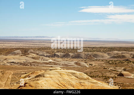 Plateau Los Altares, la Province de Chubut, en Patagonie, Argentine Banque D'Images